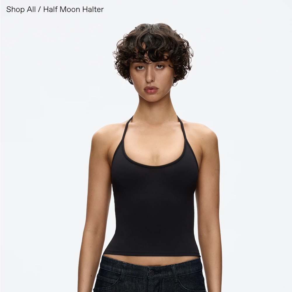 Tankair Half Moon Halter in Black